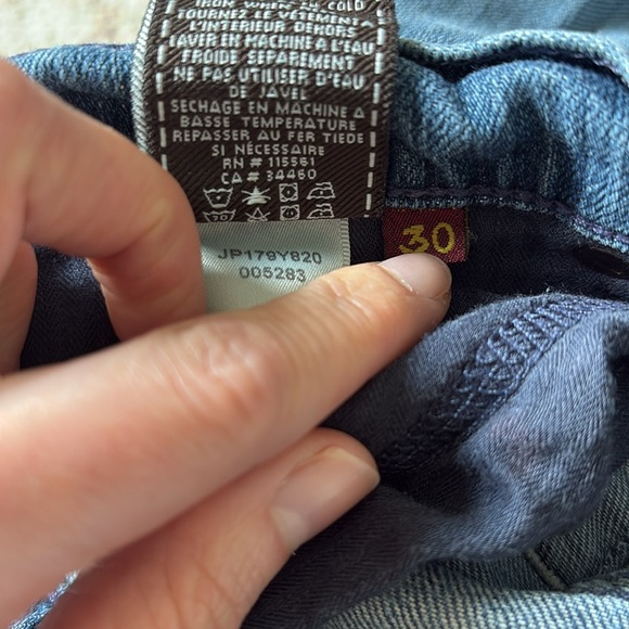 7 for All Mankind Roxanne Denim Jeans - Picture 10 of 10